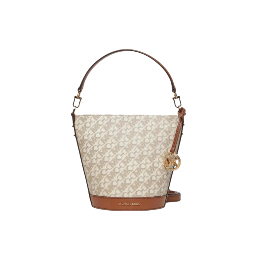 Michael Kors Townsend Small Empire Signature Logo Crossbody Bag Vanilla Luggage