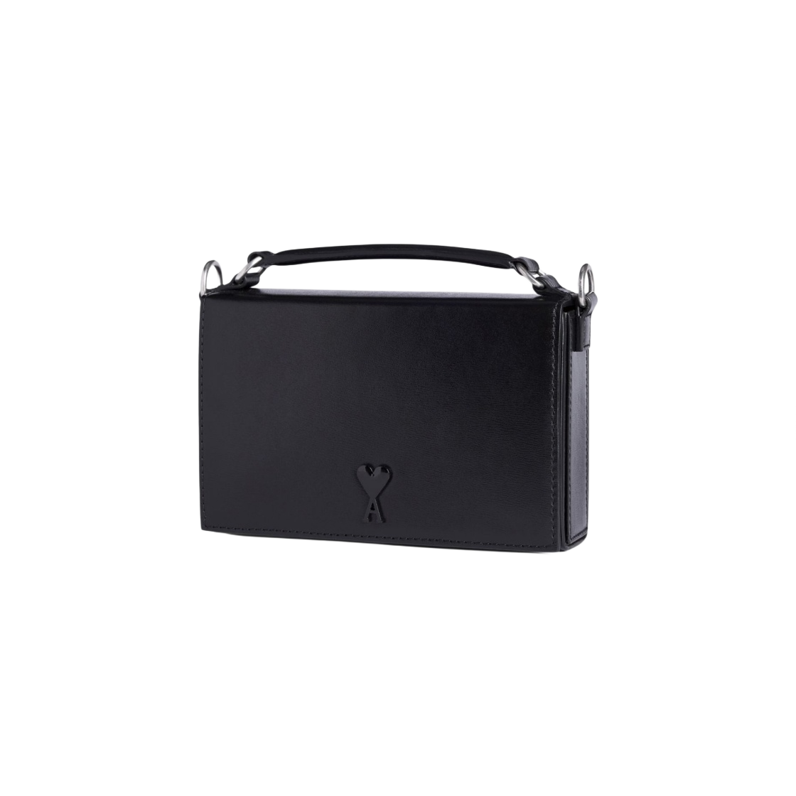 아미 런치 박스 메신저백 블랙(AMI Lunch Box Messenger Bag Black) - 2