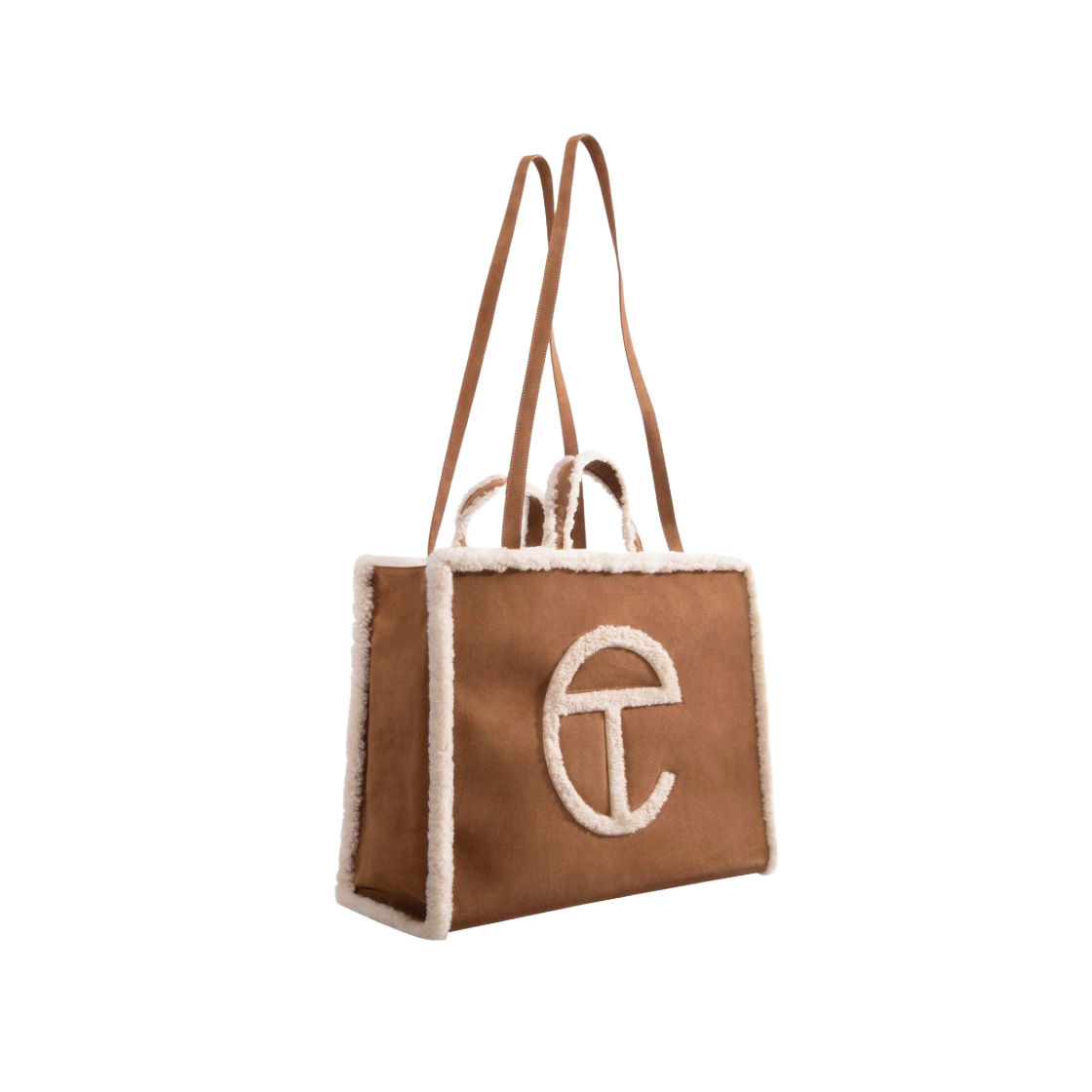 텔파 x 어그 라지 쇼핑백 체스트넛(Telfar x UGG Large Shopping Bag Chestnut) - 2