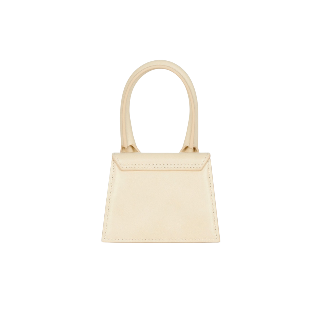 자크뮈스 르 치키토 시그니쳐 레더 미니 핸드백 아이보리(Jacquemus Le Chiquito Signature Leather Mini Handbag Ivory) - 3