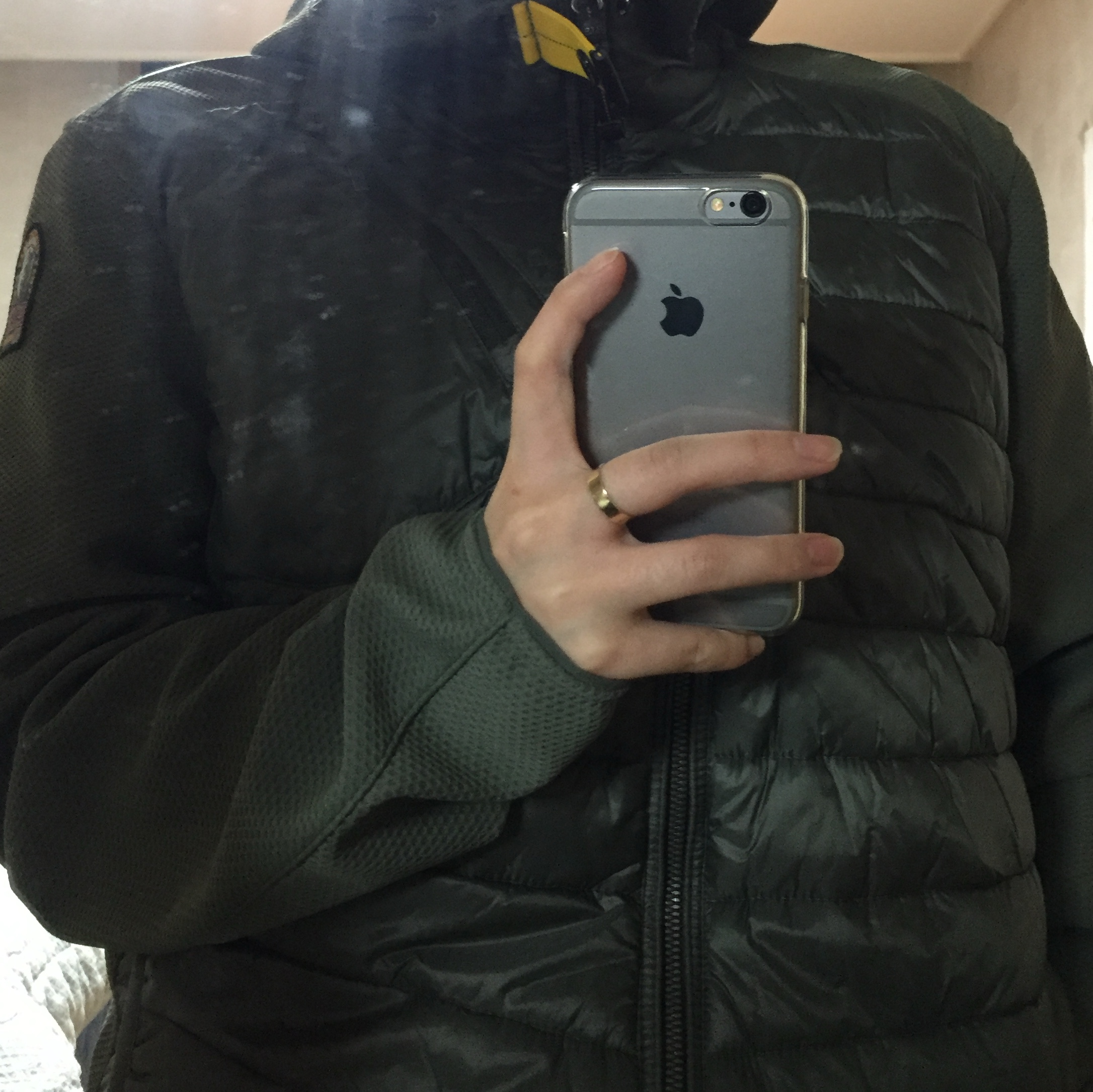 Parajumpers Nolan Hybrids Jacket Black - 24FW, Salomon XT-6 ADV White 착용 스타일 - 2