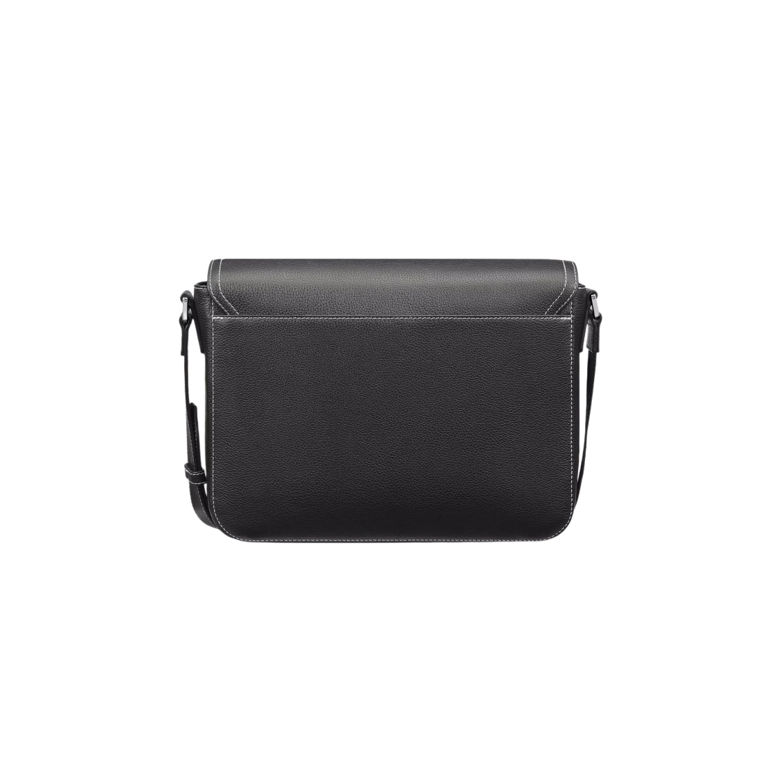 디올 새들 메신저백 그레인드 카프스킨 & 블랙(Dior Saddle Messenger Bag Grained Calfskin & Black) - 3