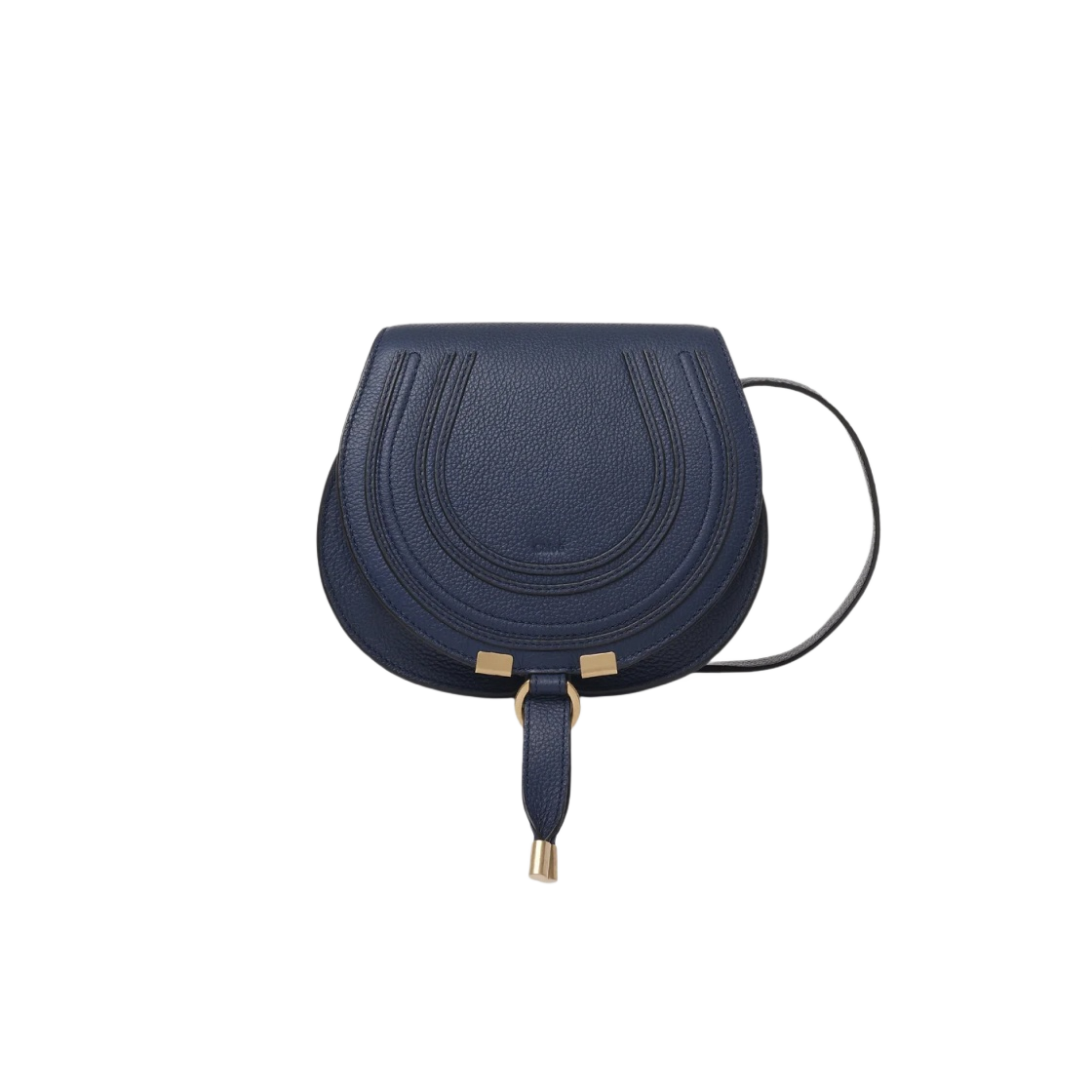 끌로에 마르씨 스몰 새들백 네이비(Chloe Marcie Small Saddle Bag Navy) - 1