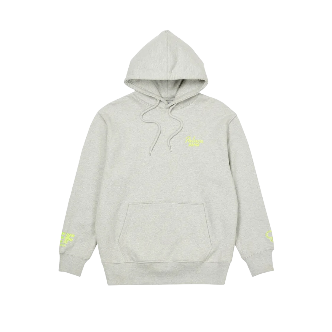 - Palace x Rapha EF Education First Hoodie Grey Marl - 22SS - #2