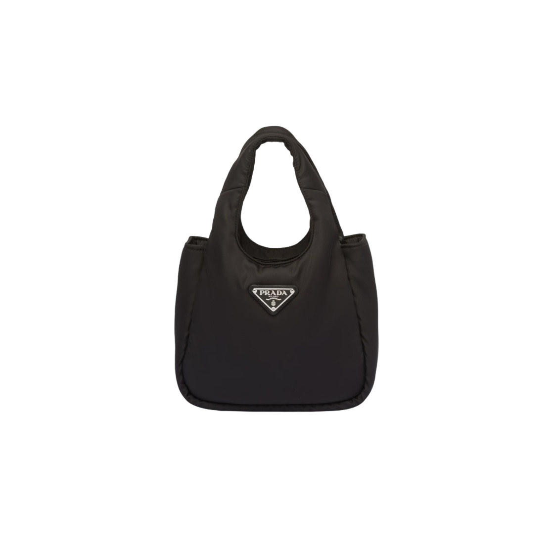 프라다 소프트 패딩 리나일론 미니백 블랙(Prada Soft Padded Re-Nylon Mini Bag Black)