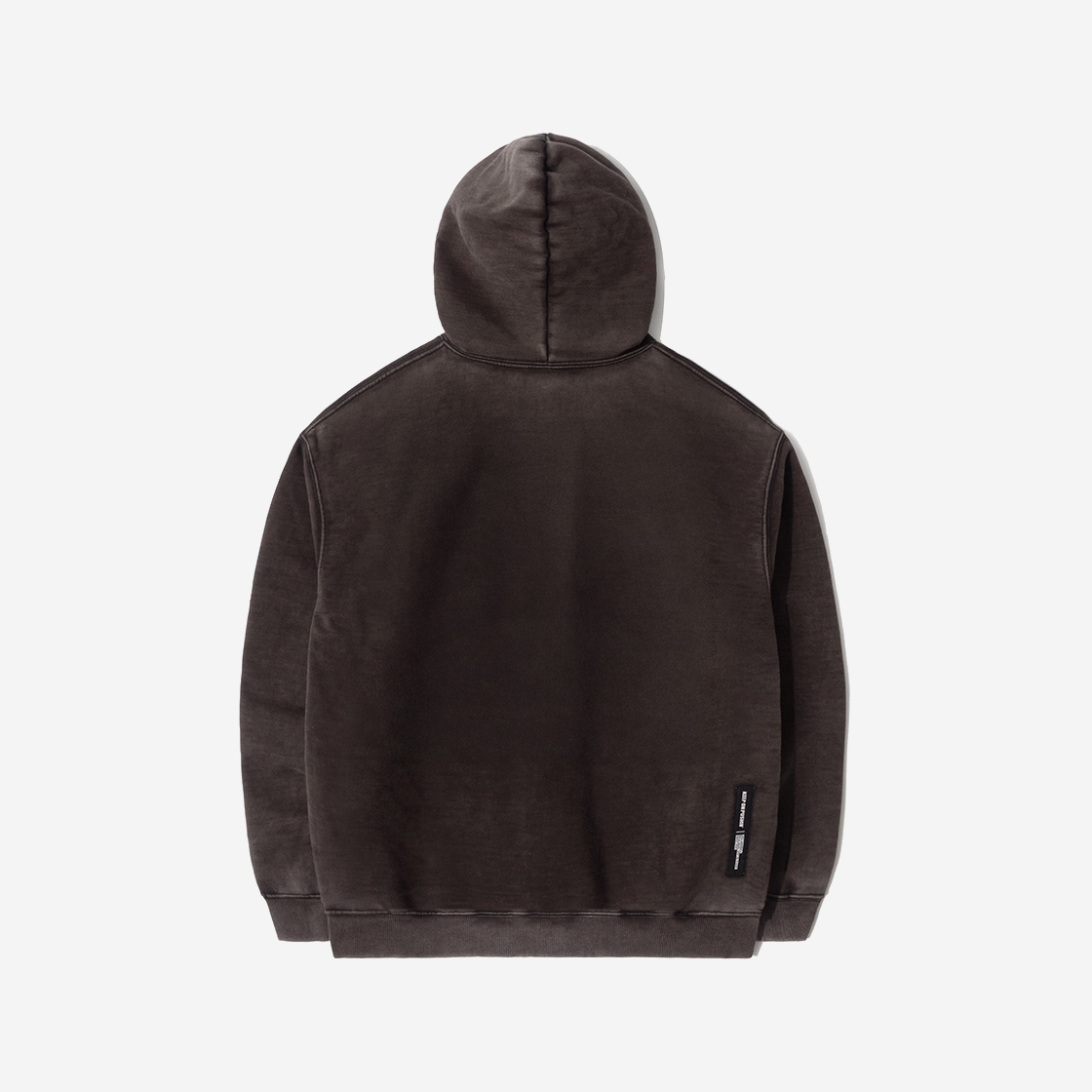 큐티에잇 가먼츠 블리스 워시드 집업 후디 블랙(QT8 GARMENTS Bliss Washed Zip-up hoodie Black) - 2