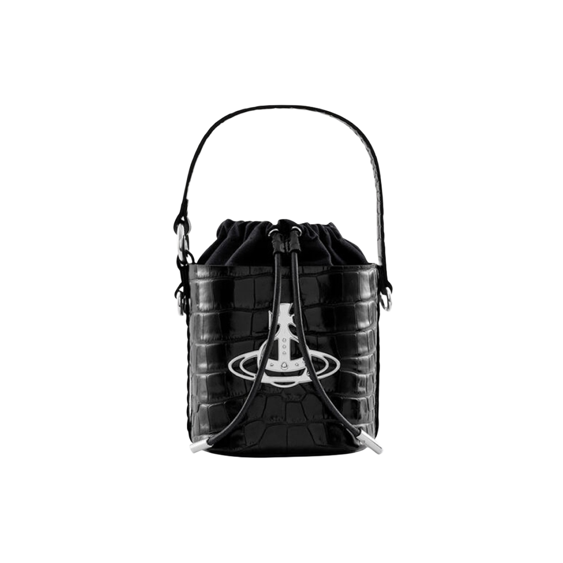 비비안 웨스트우드 데이지 드로우스트링 버킷백 블랙(Vivienne Westwood Daisy Drawstring Bucket Bag Black) - 1