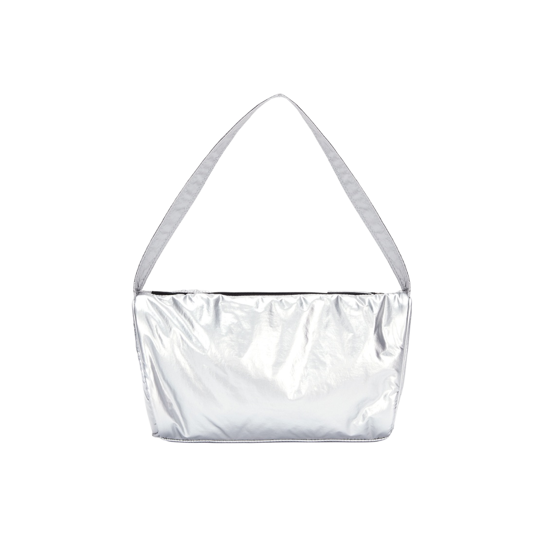 마뗑킴 글로시 토트백 실버(Matin Kim Glossy Tote Bag Silver) - 2