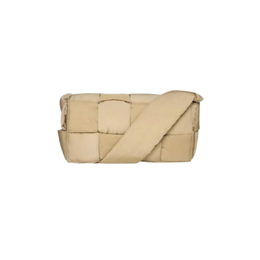 Bottega Veneta Padded Tech Cassette Sesame