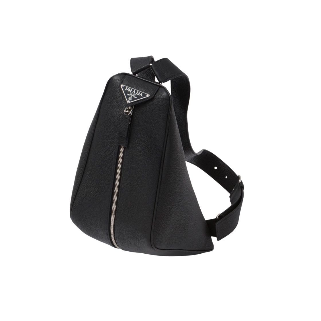 프라다 레더 백팩 블랙(Prada Leather Backpack Black) - 3