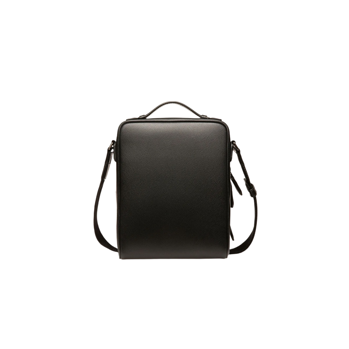 발리 마카오 리사이클 레더 크로스바디백 블랙(Bally Mackao Recycled Leather Crossbody Bag Black) - 2