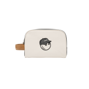 Malbon Golf M Bucket Classic Pouch Ivory