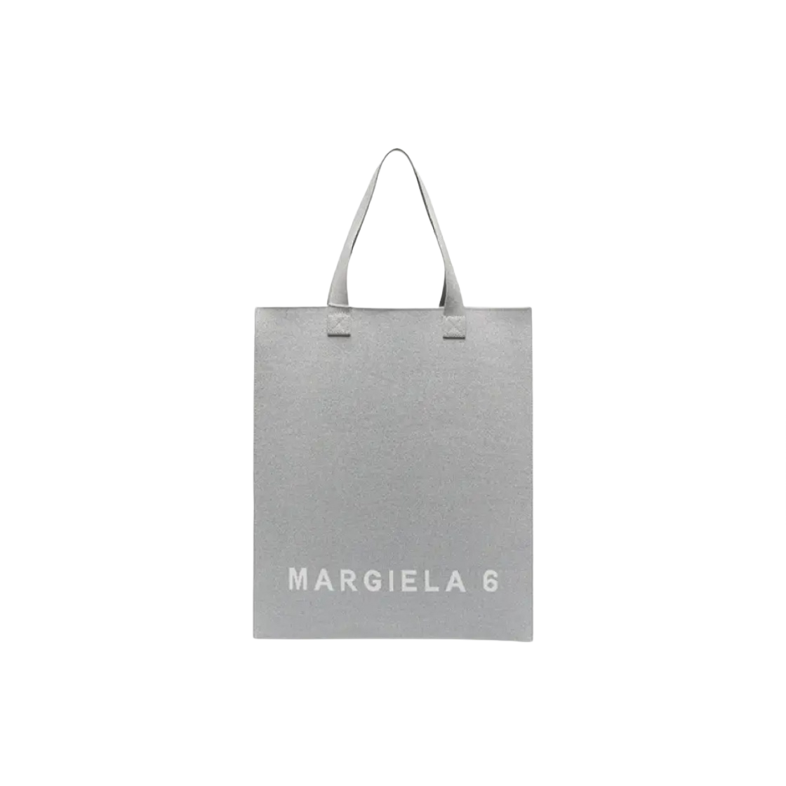 SB5WC0006P5230T9002 MM6 Maison Margiela Logo Jacquard Tote Bag Grey