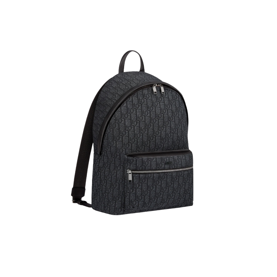 디올 라이더 백팩 블랙 디올 오블리크 자카드(Dior Rider Backpack Black Dior Oblique Jacquard) - 2