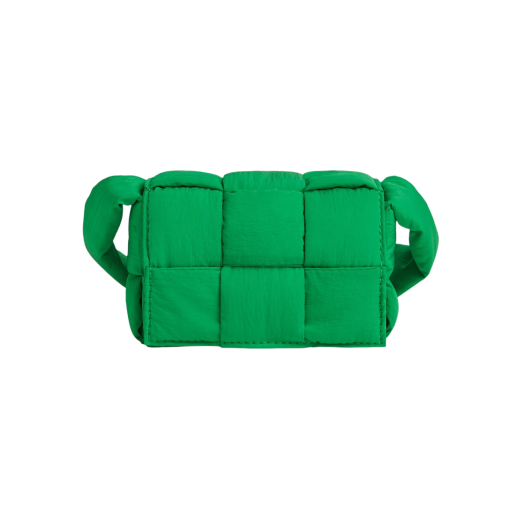 Bottega Veneta Mini Padded Tech Cassette Parakeet