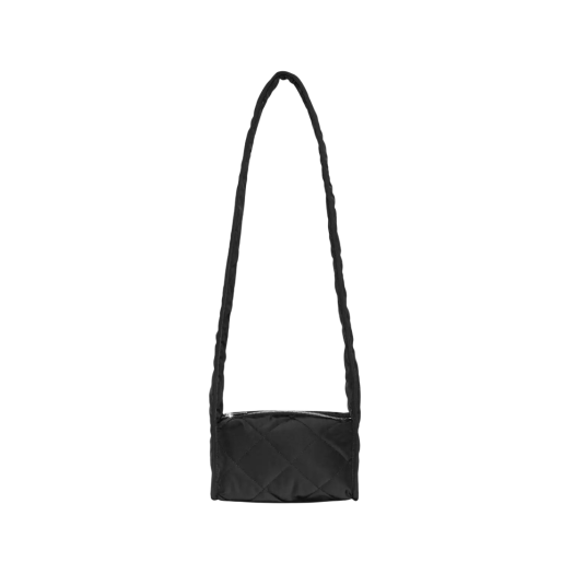 COS Diamond Quilted Mini Crossbody Bag Black
