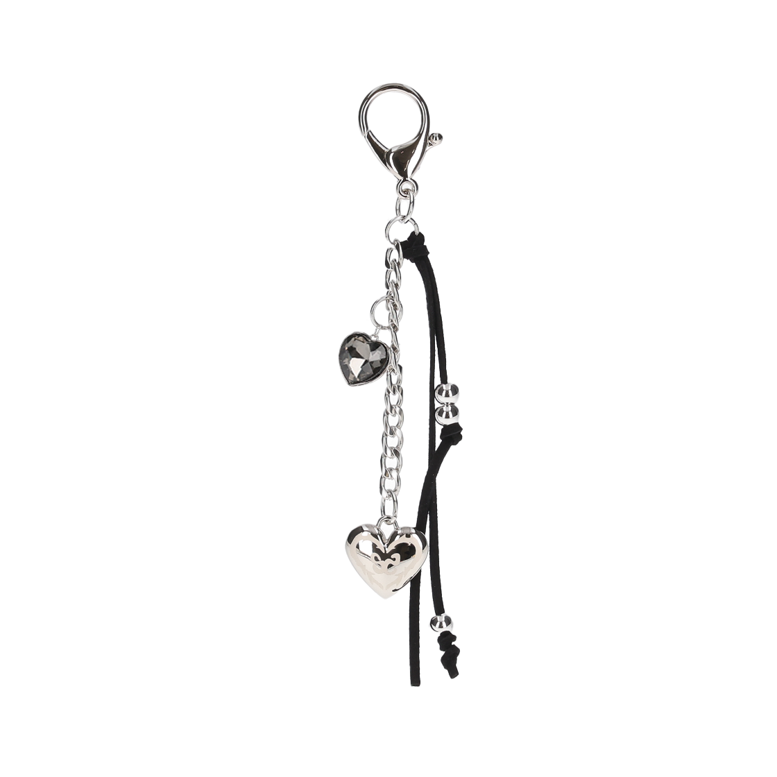 아쎄이 투하트 키링 블랙(Assay Two Heart Keyring Black)
