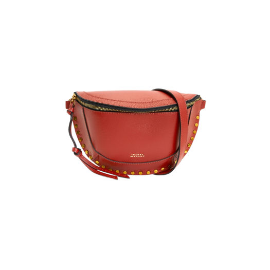 Isabel Marant Skano Grained Leather Belt Bag Terracotta - 23SS