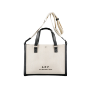 A.P.C. Camille 2.0 Shopper Tote Bag Beige
