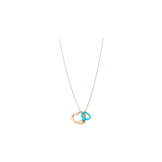Tiffany & Co. Elsa Peretti Open Heart Pendant Gold