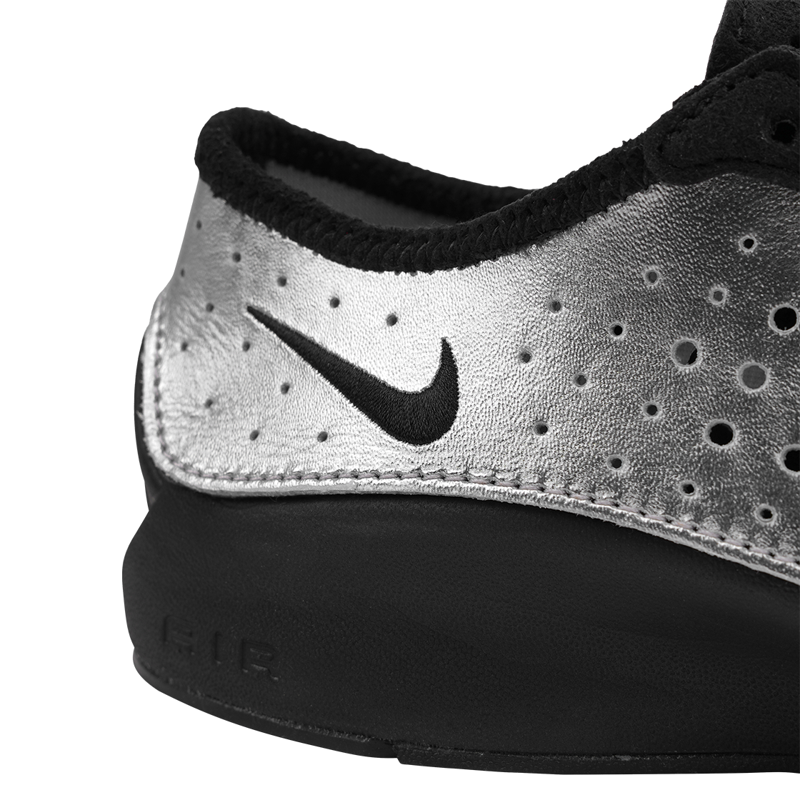 IB5824-001 (W) Nike Air Superfly Metallic Silver and Black - #9