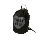 Human Made Drawstring Backpack Olive Drab