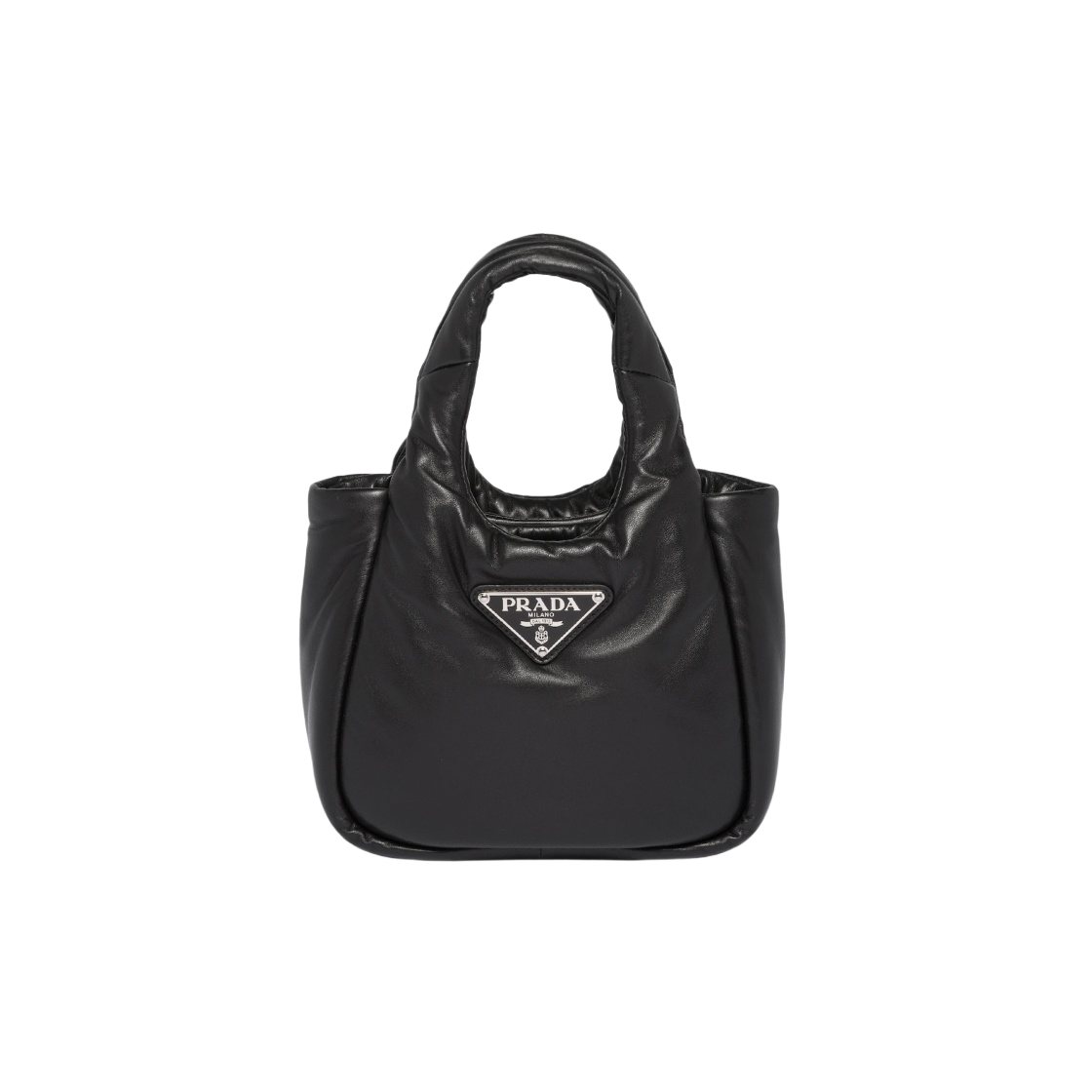1BA359-2DYI-F0002 Prada Small Padded Prada Soft Nappa Leather Bag Black