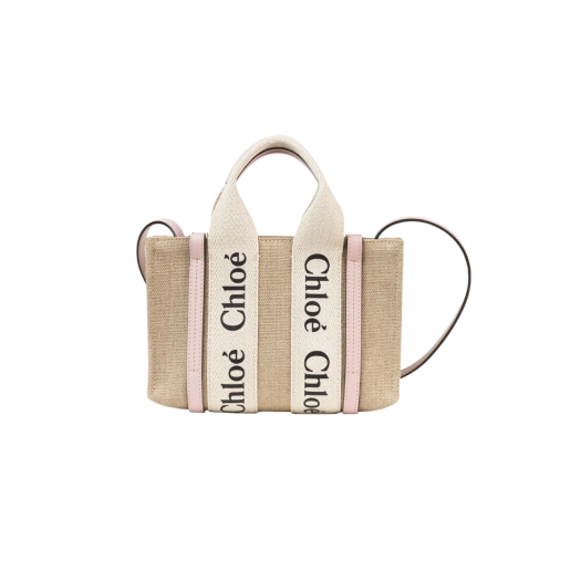 Chloe Woody Mini Tote Bag Misty Lavender