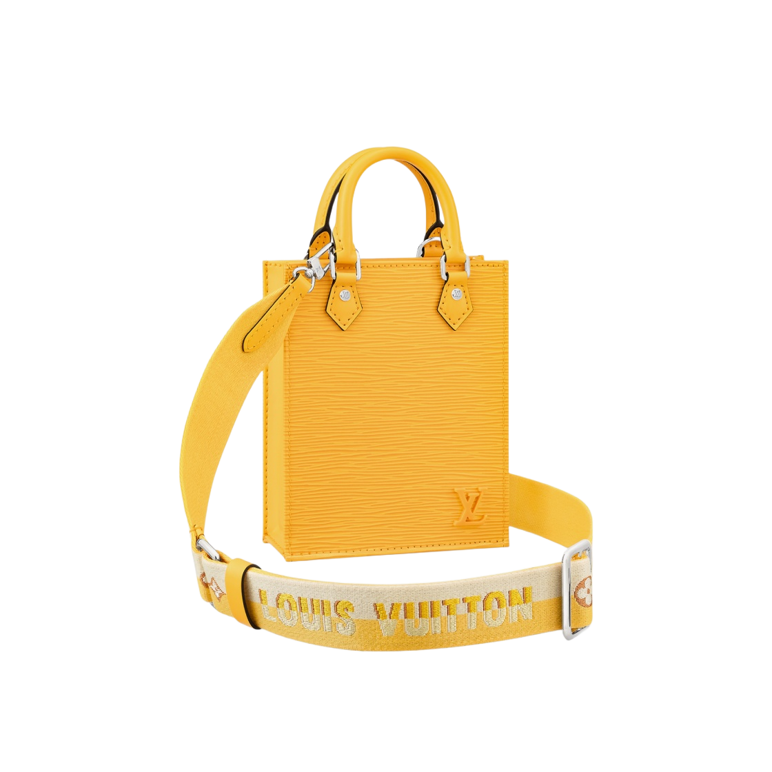 M81068 Louis Vuitton Petit Sac Plat Epi Sunflower - 대표 이미지 #1