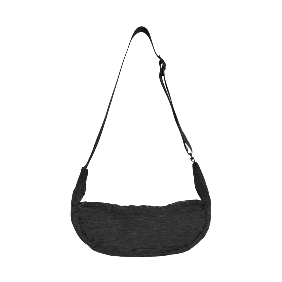 코스 플리츠 크로스바디백 블랙(COS Pleated Crossbody Bag Black) - 1