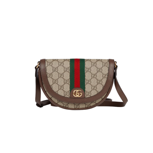 Gucci Ophidia Mini GG Shoulder Bag Beige Ebony Supreme