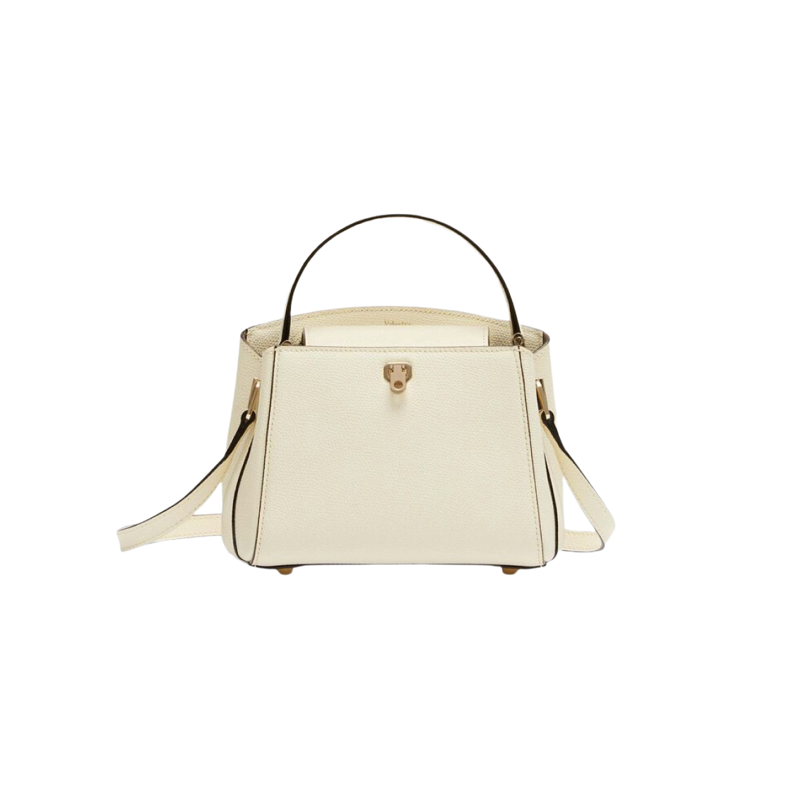 WBBR0088028LOC99WW Valextra Brera Crossbody Micro Bag Pergamena White