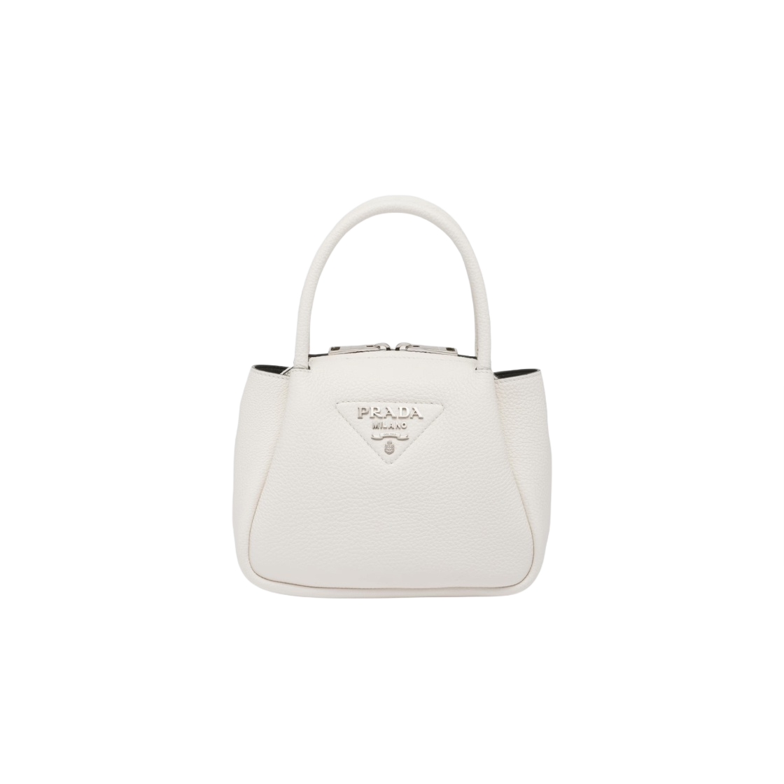 프라다 레더 미니 핸드백 화이트(Prada Leather Mini Handbag White) - 1