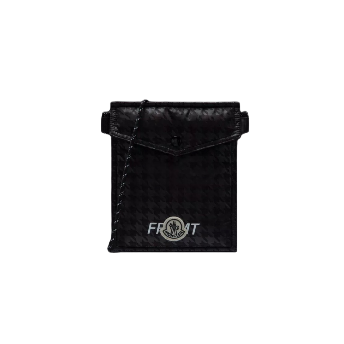 몽클레르 x 프라그먼트 크로스바디 폰 케이스 블랙 - 23FW(Moncler x Fragment Crossbody Phone Case Black - 23FW) - 1