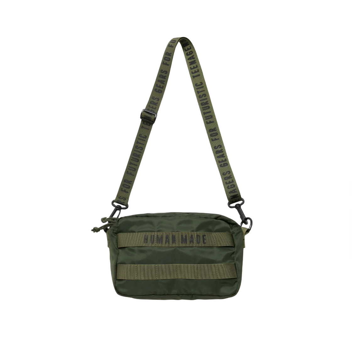 휴먼 메이드 밀리터리 파우치 #1 올리브 드랩(Human Made Military Pouch #1 Olive Drab) - 1