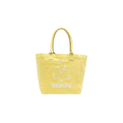 Isabel Marant Small Yenky Logo Tote Bag Amber Yellow - 23SS