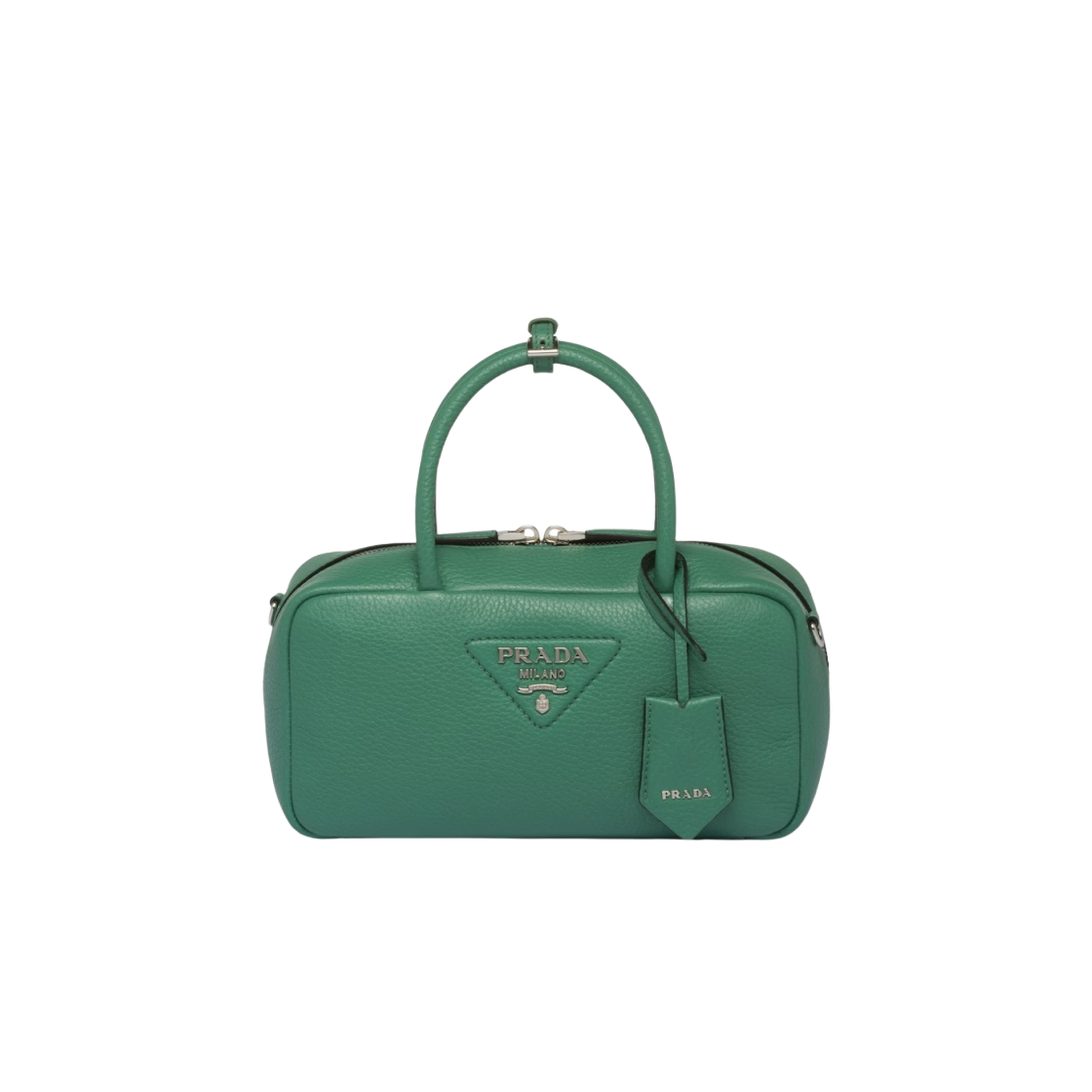 프라다 레더 탑 핸들 백 세이지(Prada Leather Top-Handle Bag Sage) - 1