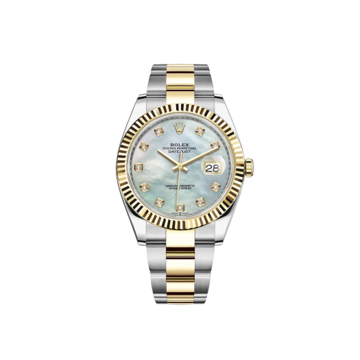 Rolex Datejust 41mm 126333 MoP Diamond-Set Oyster