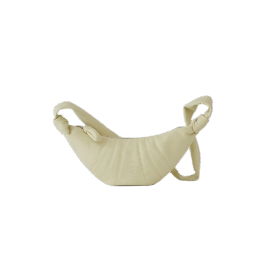 Lemaire Small Croissant Bag Soft Grained Leather Dusty Yellow
