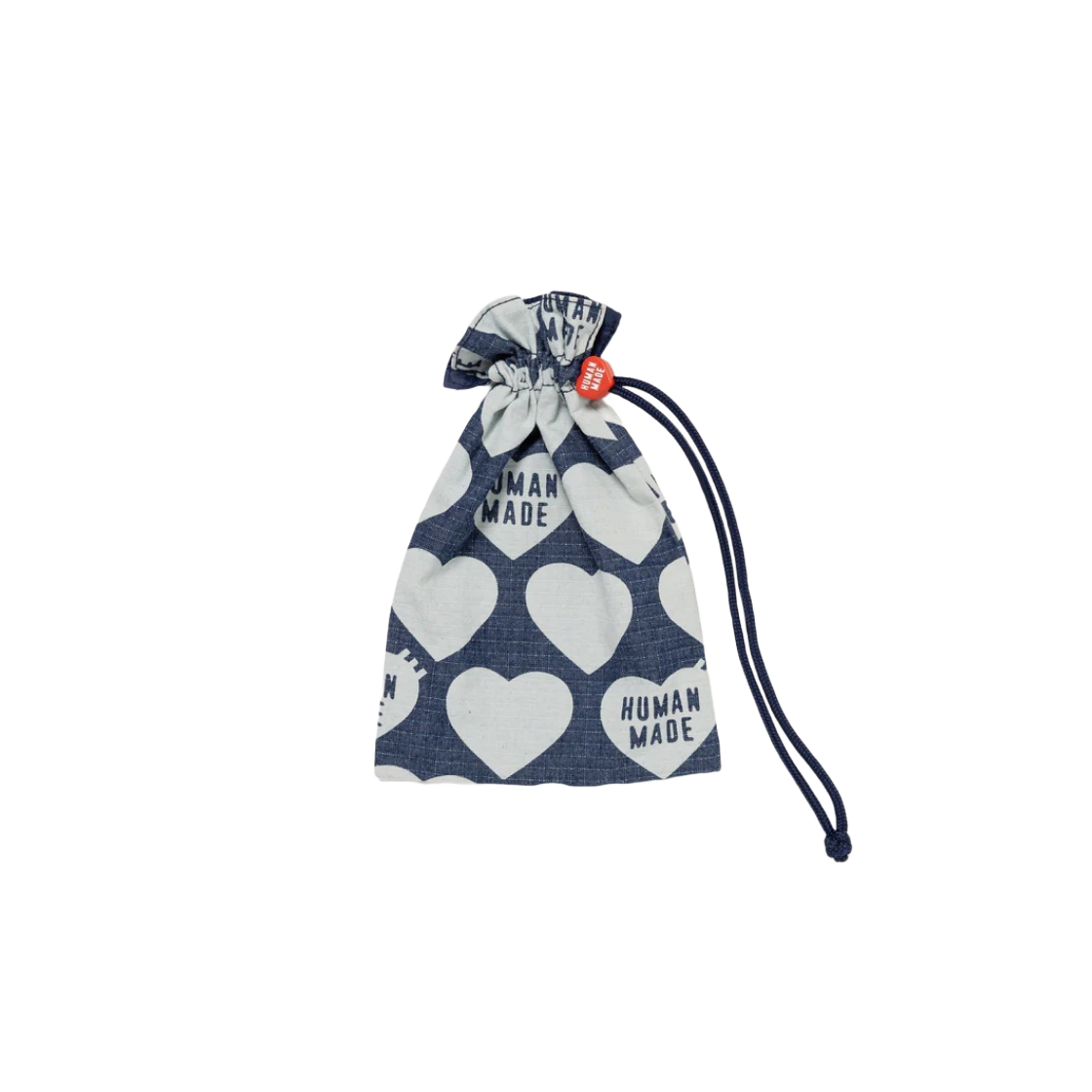 휴먼 메이드 드로우스트링 백 스몰 인디고