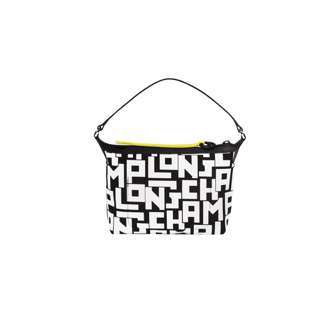 롱샴 르 플리아쥬 LGP 클러치 블랙 화이트(Longchamp Le Pliage Lgp Clutch Black White) - 3
