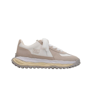Maison Mihara Yasuhiro Larry OG Sole Mix Material Low-top Sneakers White