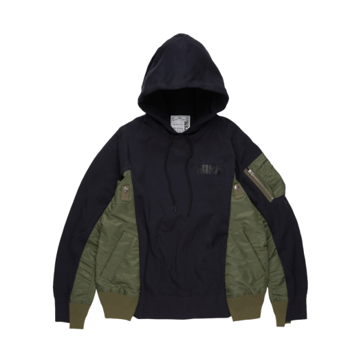 나이키 x 사카이 NRG 레이어드 봄버 자켓 블랙 - 아시아 | Nike 나이키 x 사카이 NRG 레이어드 봄버 자켓 블랙 - 아시아 | Nike