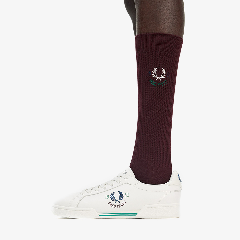 프레드페리 클럽하우스 삭스 옥스블러드(Fred Perry Clubhouse Sock Oxblood) - 2