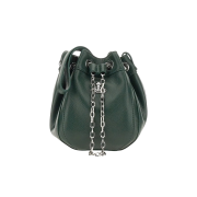 Vivienne Westwood Chrissy Small Bucket Bag Green