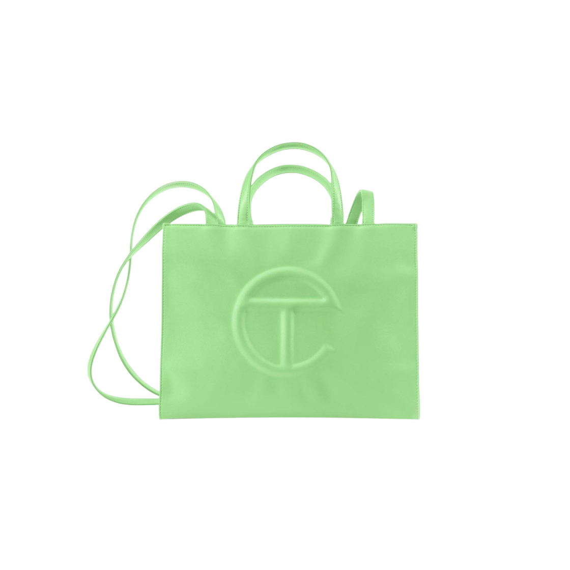텔파 미디움 쇼핑백 더블 민트(Telfar Medium Shopping Bag Double Mint) - 1