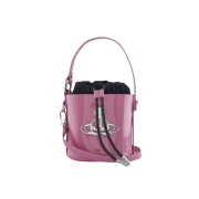 Vivienne Westwood Daisy Small Drawstring Bucket Bag Pink
