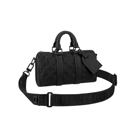 Louis Vuitton Keepall Bandouliere 25 Taurillon Monogram Black