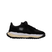 Maison Mihara Yasuhiro Larry OG Sole Mix Material Low-top Sneakers Black