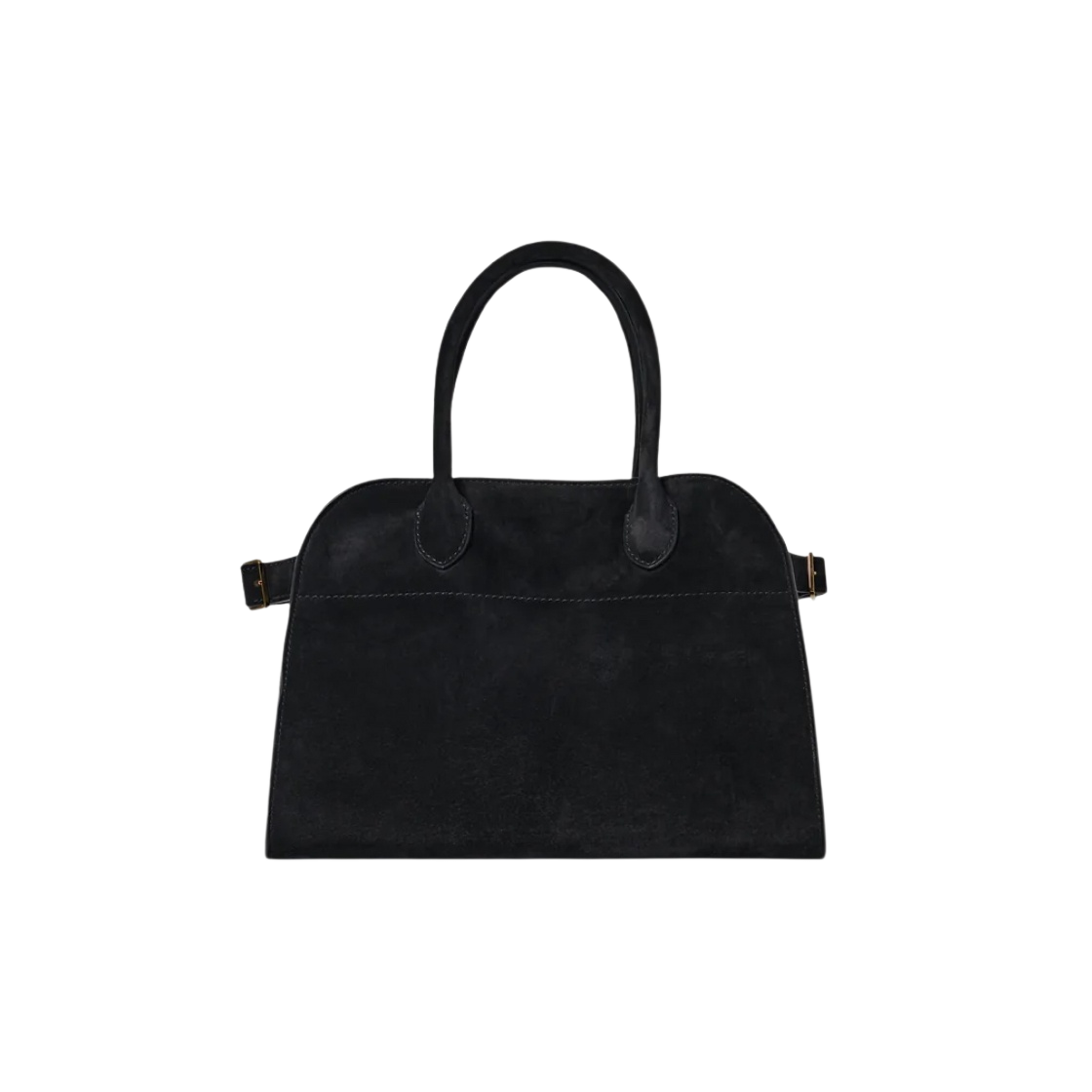 더 로우 소프트 마고 10 스웨이드 백 블랙(The Row Soft Margaux 10 Bag in Suede Black) - 1